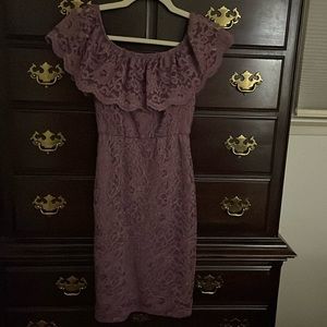 Windsor Rose Lace Dress